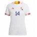 Belgia Dries Mertens #14 Koszulka Wyjazdowych Kobiety MŚ 2022 Krótki Rękaw